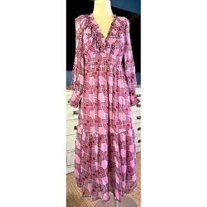 Anthropologie Odetta Maxi Dress XS